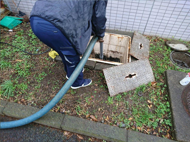 グリーストラップ清掃