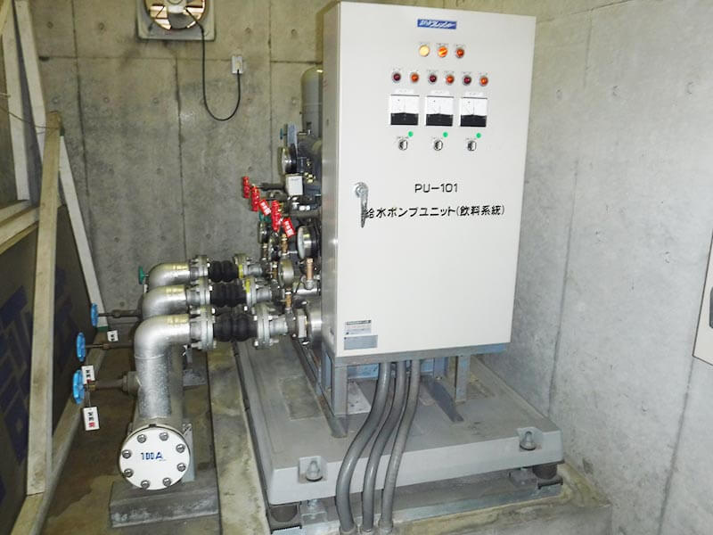 給水ポンプ・制御機器